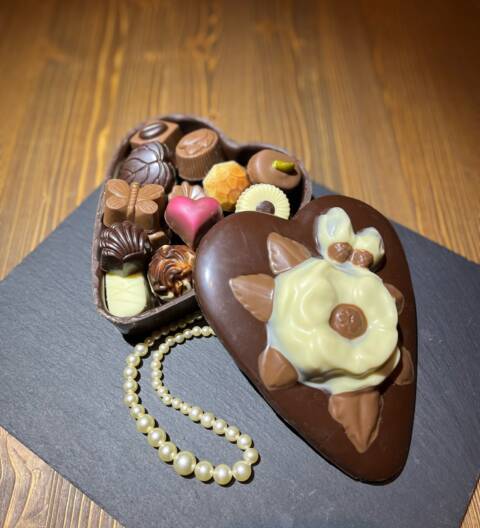 Srdce k plnění | Hořká čokoláda