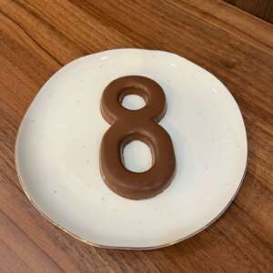 Čokoládové číslo 8 | Mléčná čokoláda
